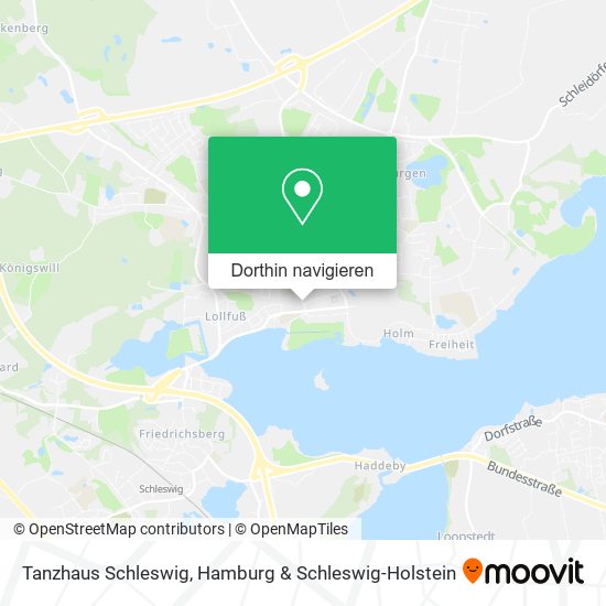 Tanzhaus Schleswig Karte