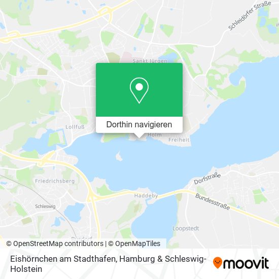 Eishörnchen am Stadthafen Karte