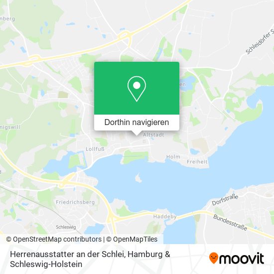 Herrenausstatter an der Schlei Karte