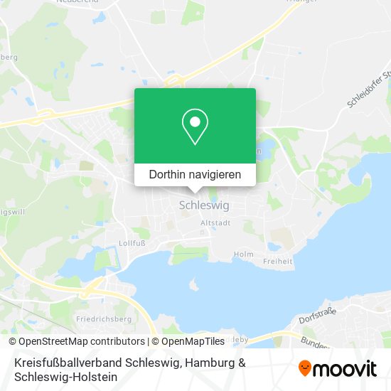 Kreisfußballverband Schleswig Karte
