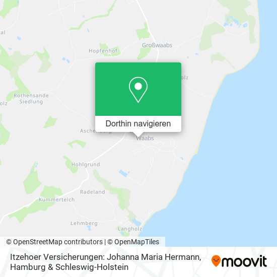 Itzehoer Versicherungen: Johanna Maria Hermann Karte
