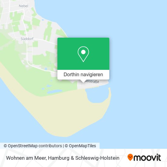 Wohnen am Meer Karte