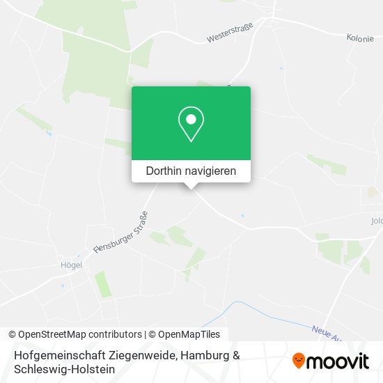 Hofgemeinschaft Ziegenweide Karte