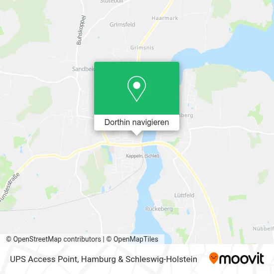 UPS Access Point Karte