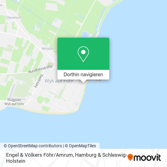 Engel & Völkers Föhr/Amrum Karte