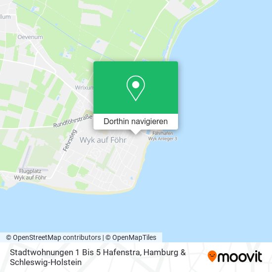 Stadtwohnungen 1 Bis 5 Hafenstra Karte