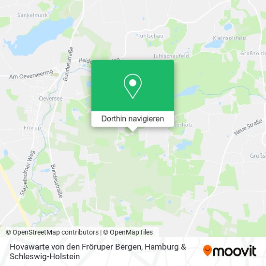 Hovawarte von den Fröruper Bergen Karte