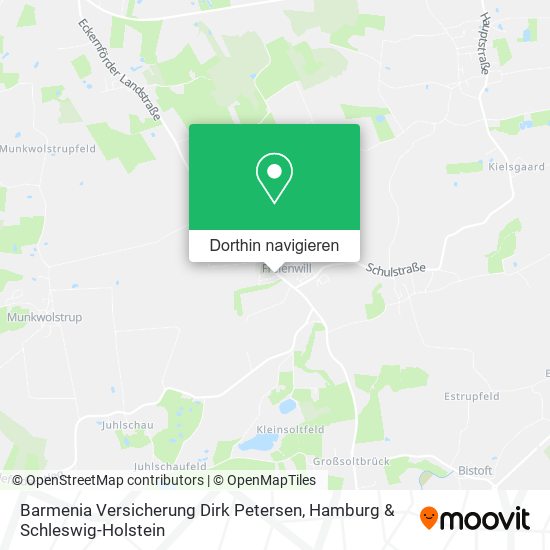 Barmenia Versicherung Dirk Petersen Karte