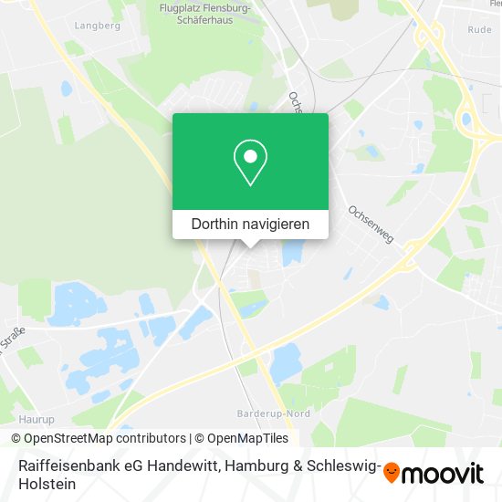 Raiffeisenbank eG Handewitt Karte