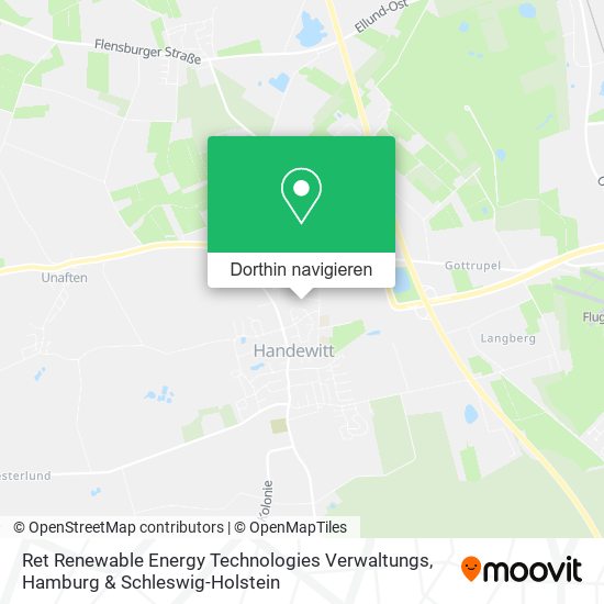 Ret Renewable Energy Technologies Verwaltungs Karte