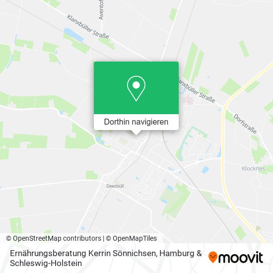 Ernährungsberatung Kerrin Sönnichsen Karte