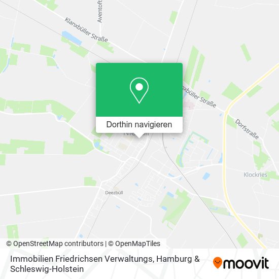 Immobilien Friedrichsen Verwaltungs Karte