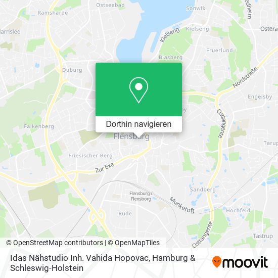 Idas Nähstudio Inh. Vahida Hopovac Karte