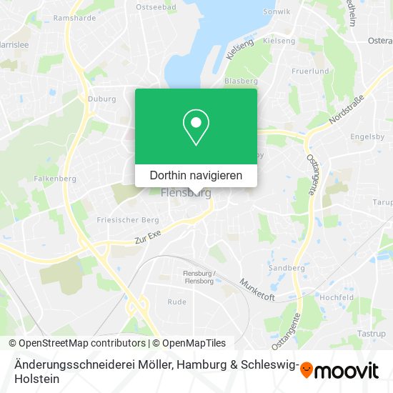 Änderungsschneiderei Möller Karte