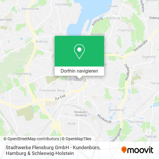 Stadtwerke Flensburg GmbH - Kundenbüro Karte