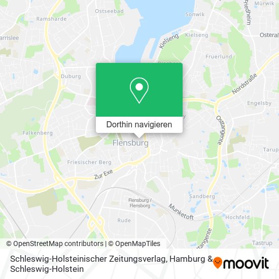 Schleswig-Holsteinischer Zeitungsverlag Karte