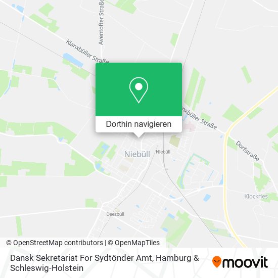 Dansk Sekretariat For Sydtönder Amt Karte