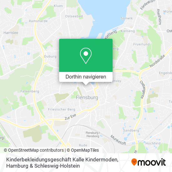 Kinderbekleidungsgeschäft Kalle Kindermoden Karte