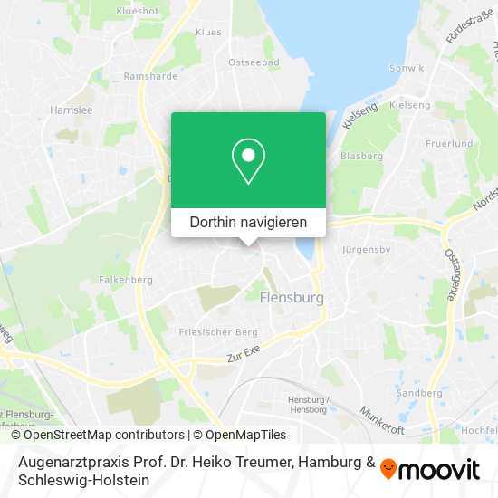 Augenarztpraxis Prof. Dr. Heiko Treumer Karte