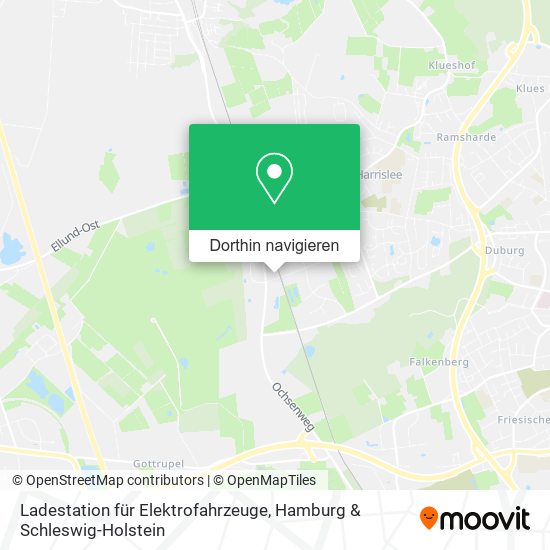 Ladestation für Elektrofahrzeuge Karte