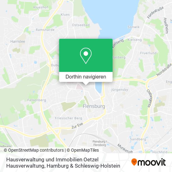 Hausverwaltung und Immobilien Oetzel Hausverwaltung Karte