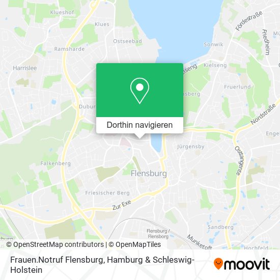 Frauen.Notruf Flensburg Karte