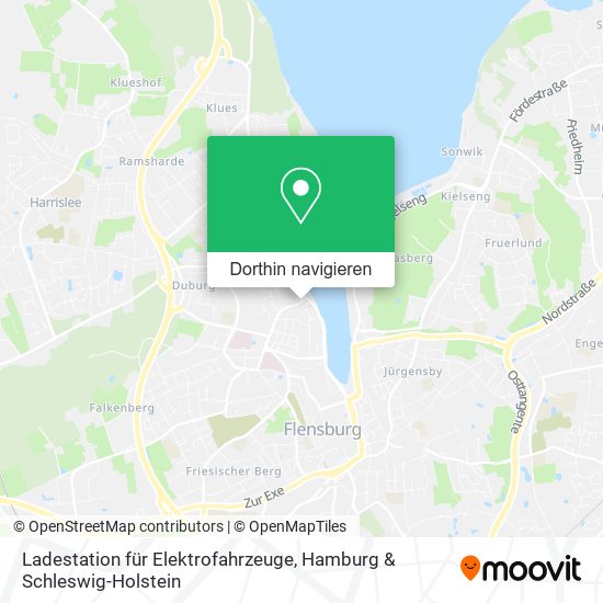 Ladestation für Elektrofahrzeuge Karte