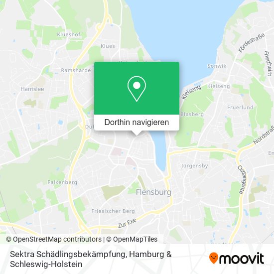 Sektra Schädlingsbekämpfung Karte