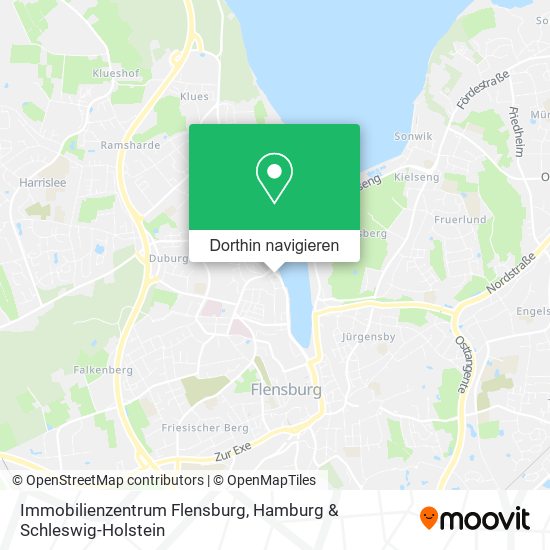 Immobilienzentrum Flensburg Karte