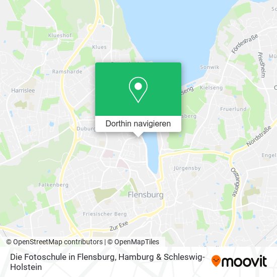 Die Fotoschule in Flensburg Karte