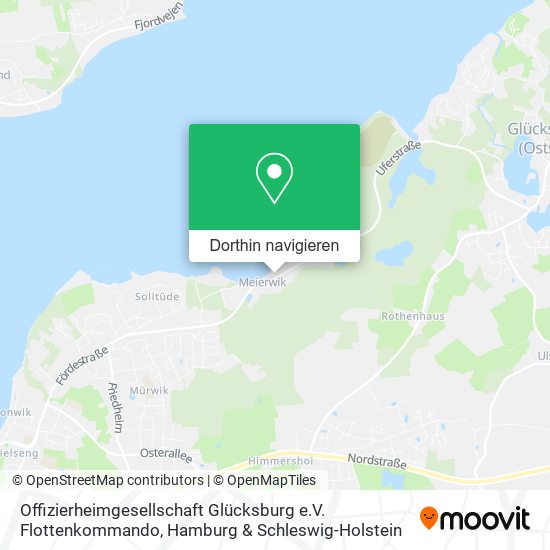 Offizierheimgesellschaft Glücksburg e.V. Flottenkommando Karte