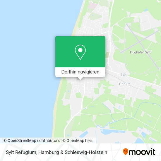 Sylt Refugium Karte