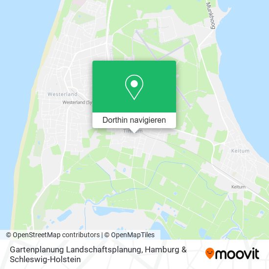 Gartenplanung Landschaftsplanung Karte