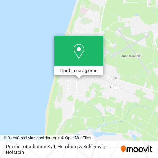 Praxis Lotusblüten Sylt Karte