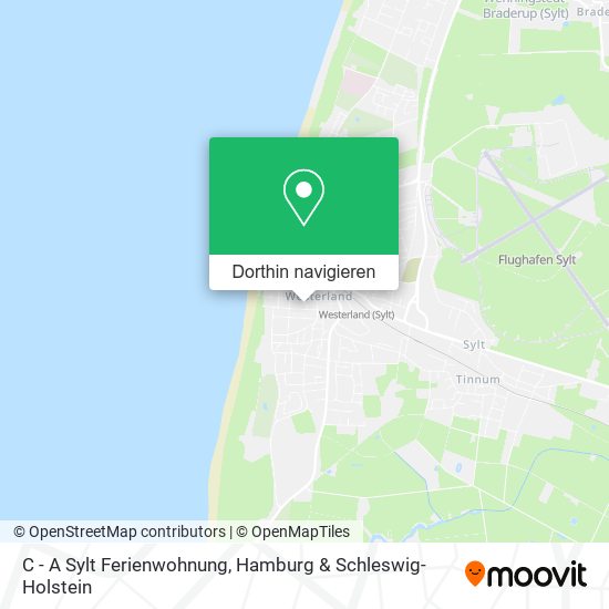 C - A Sylt Ferienwohnung Karte