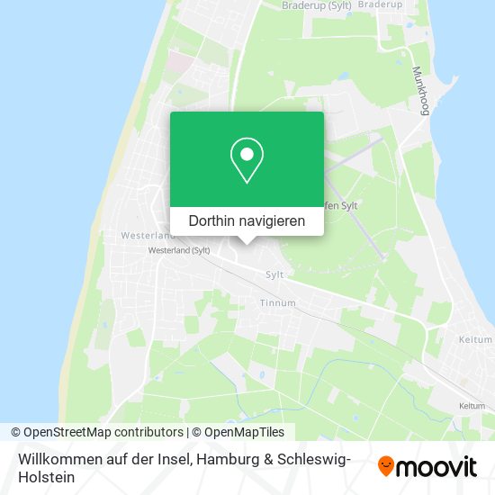 Willkommen auf der Insel Karte