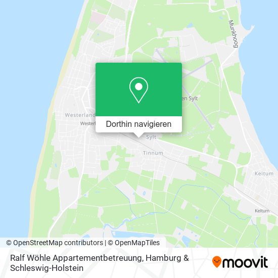 Ralf Wöhle Appartementbetreuung Karte