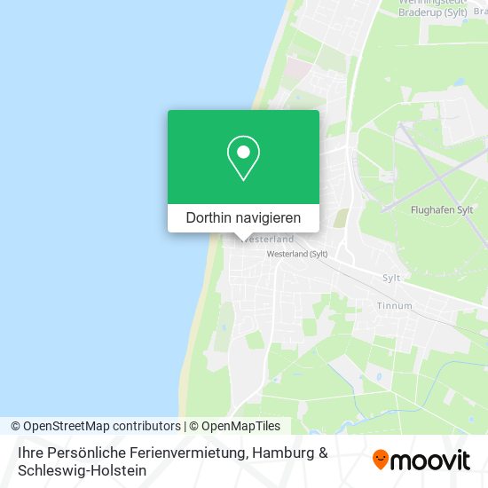 Ihre Persönliche Ferienvermietung Karte