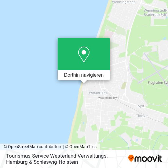 Tourismus-Service Westerland Verwaltungs Karte