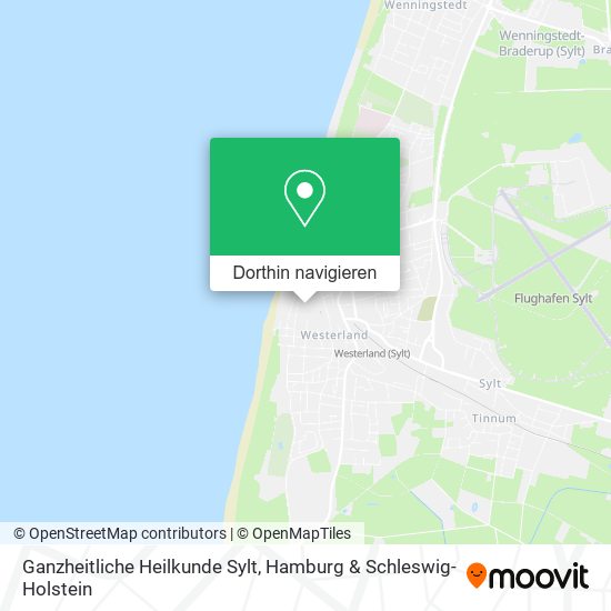 Ganzheitliche Heilkunde Sylt Karte