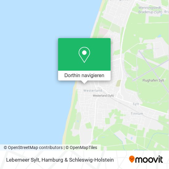 Lebemeer Sylt Karte