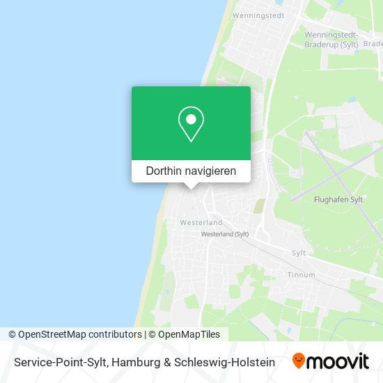 Service-Point-Sylt Karte