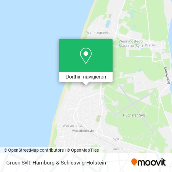 Gruen Sylt Karte