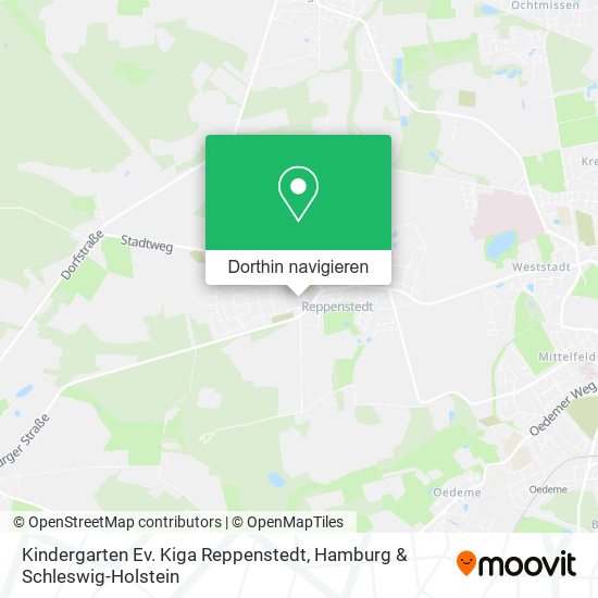 Kindergarten Ev. Kiga Reppenstedt Karte
