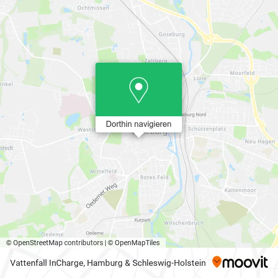 Vattenfall InCharge Karte