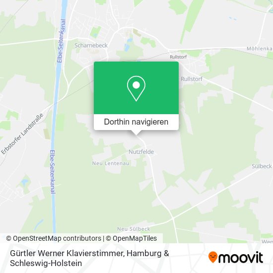 Gürtler Werner Klavierstimmer Karte