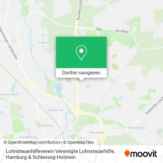 Lohnsteuerhilfeverein Vereinigte Lohnsteuerhilfe Karte