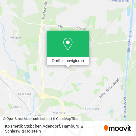 Kosmetik Stübchen Adendorf Karte