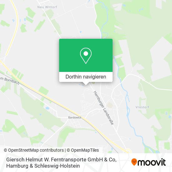 Giersch Helmut W. Ferntransporte GmbH & Co Karte