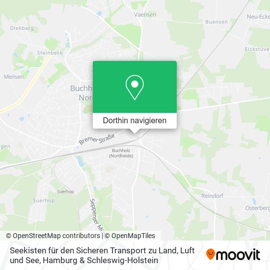 Seekisten für den Sicheren Transport zu Land, Luft und See Karte